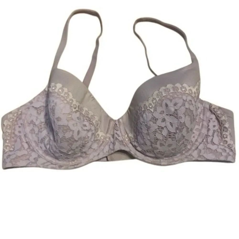 Victoria's Secret Lace push up bra lilac size 38C wire